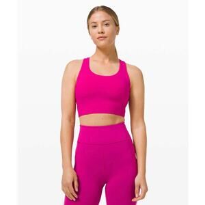 Lululemon Stash It Bra Medium Support B/C Cup Ripened Raspberry Size 4